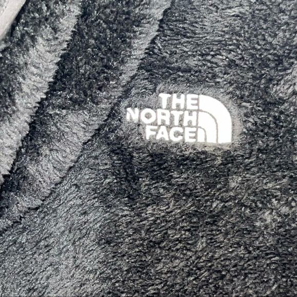 Black fuzzy The North Face zip up hooded jacket size XL brand new - Picture 4 of 9